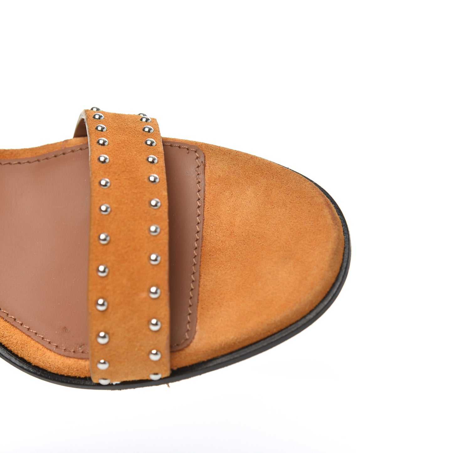 Suede Studded Elegant Sandals 36.5 Sienna