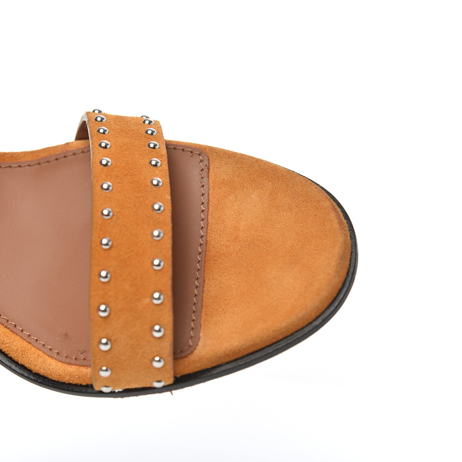 Givenchy Suede Studded Elegant Sandals 36.5 Sienna 18 of 19