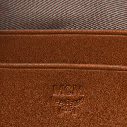 MCM Visetos Small Crossbody Belt Bag Cognac 13 of 27