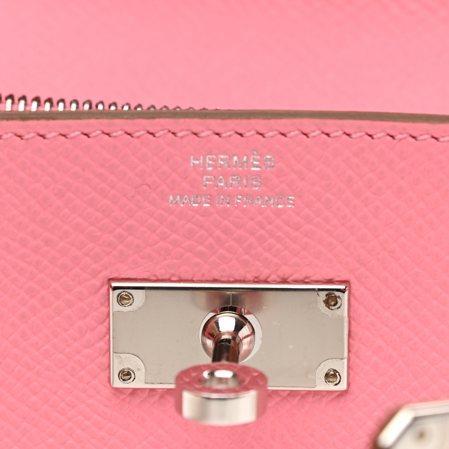 Hermes Epsom Kelly Wallet To Go Rose Confetti 7 of 8