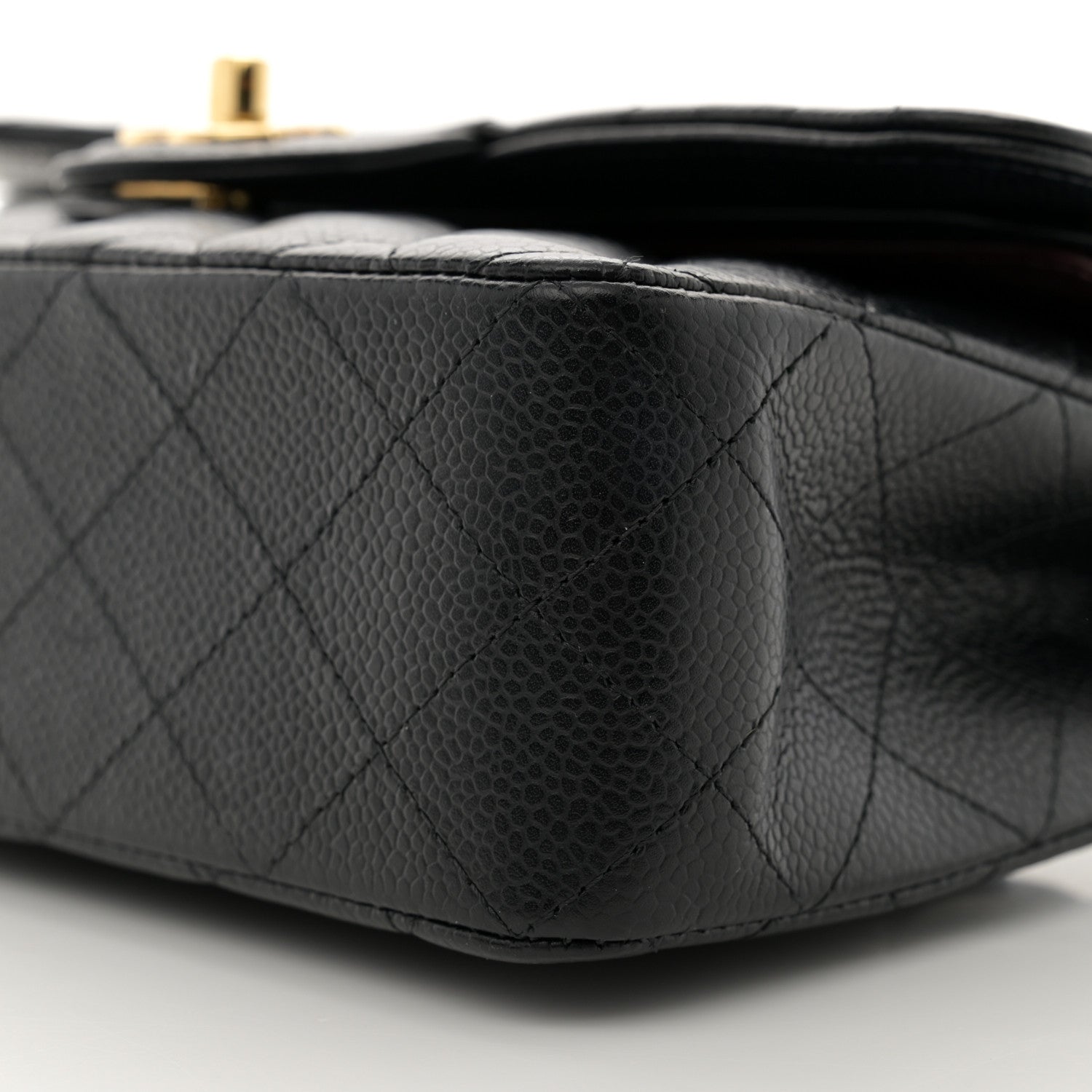 Chanel Caviar Quilted Small Double Flap Black 10 of 11