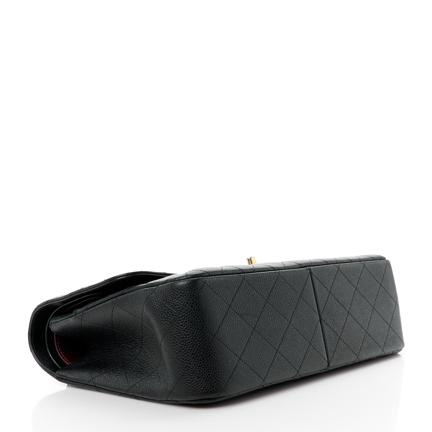 Chanel Caviar Quilted Jumbo Double Flap Black 4 of 13