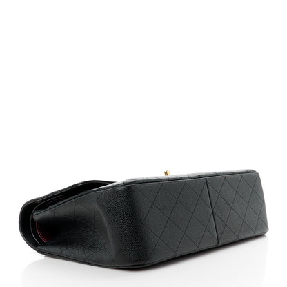 Chanel Caviar Quilted Jumbo Double Flap Black 4 of 13