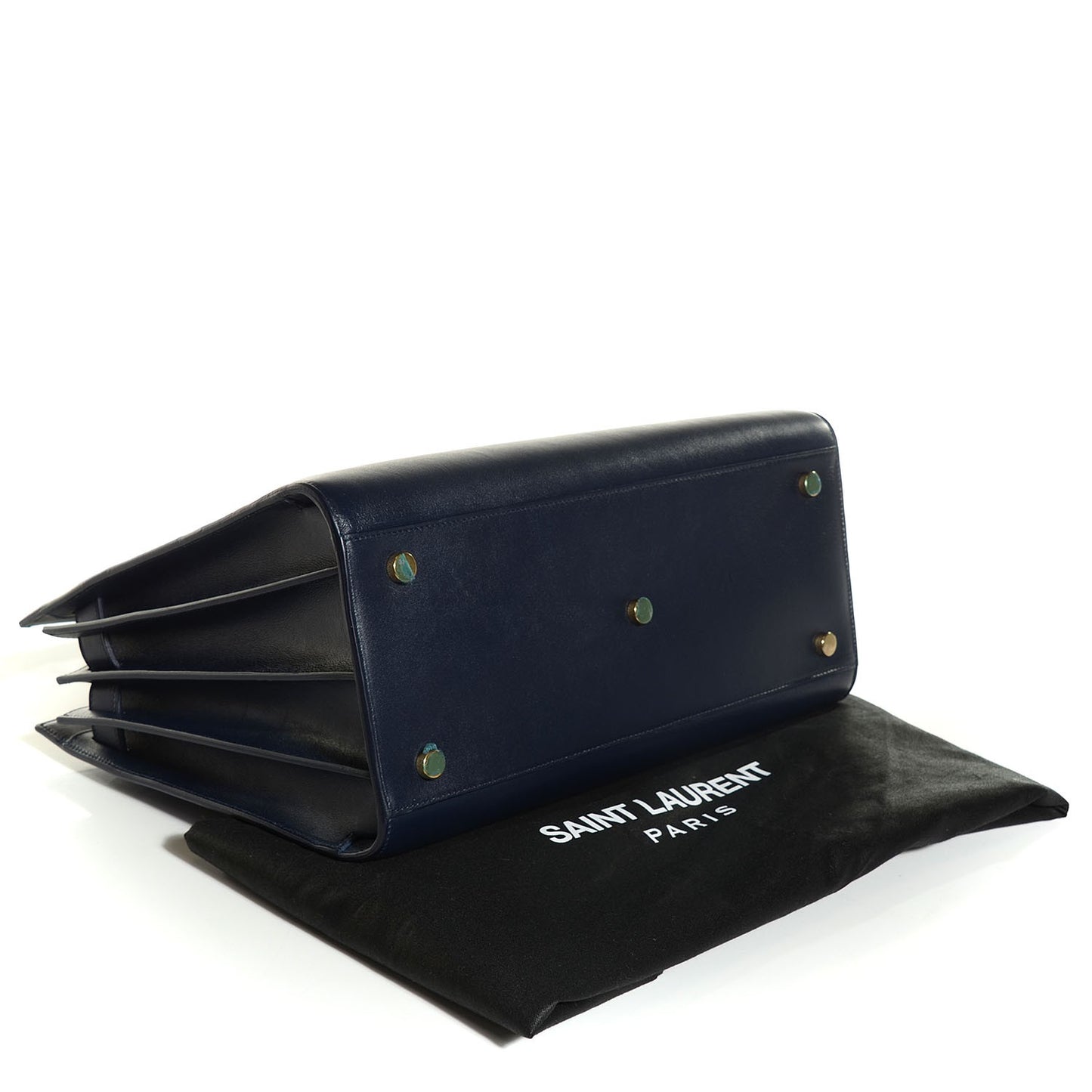 Calfskin Small Sac De Jour Navy