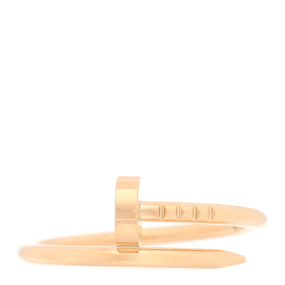 Cartier 18K Yellow Gold Small Juste Un Clou Ring 54 7 1 of 6
