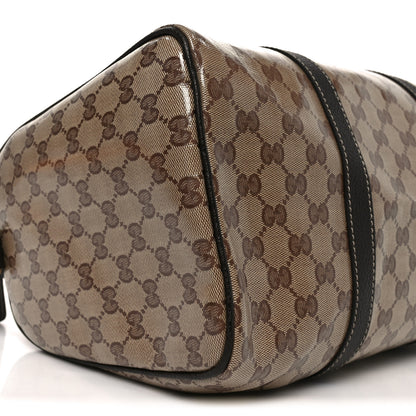 Gucci Crystal Monogram Medium Joy Boston Dark Brown 9 of 10