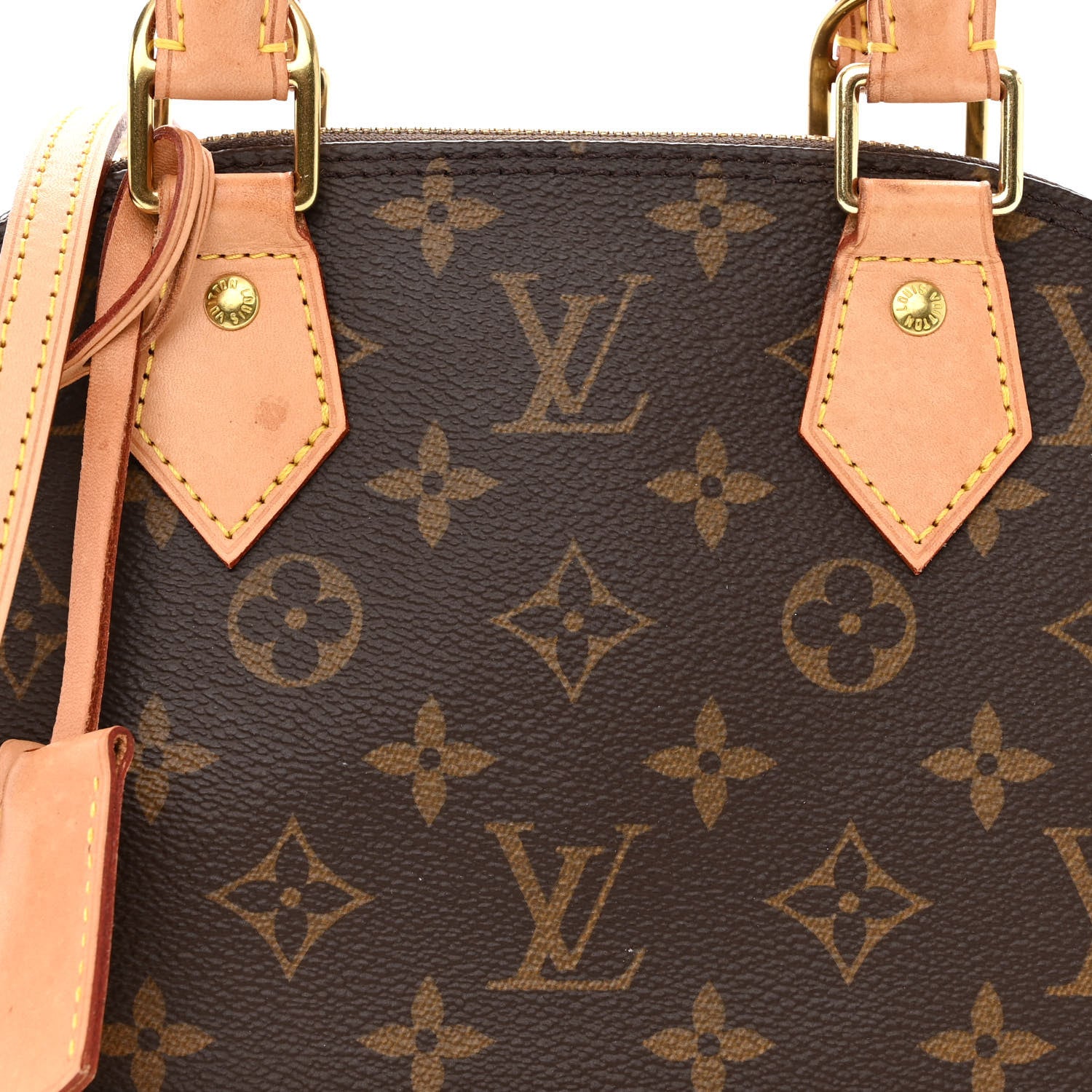 Louis Vuitton LOUIS VUITTON Monogram Alma BB 6 of 8