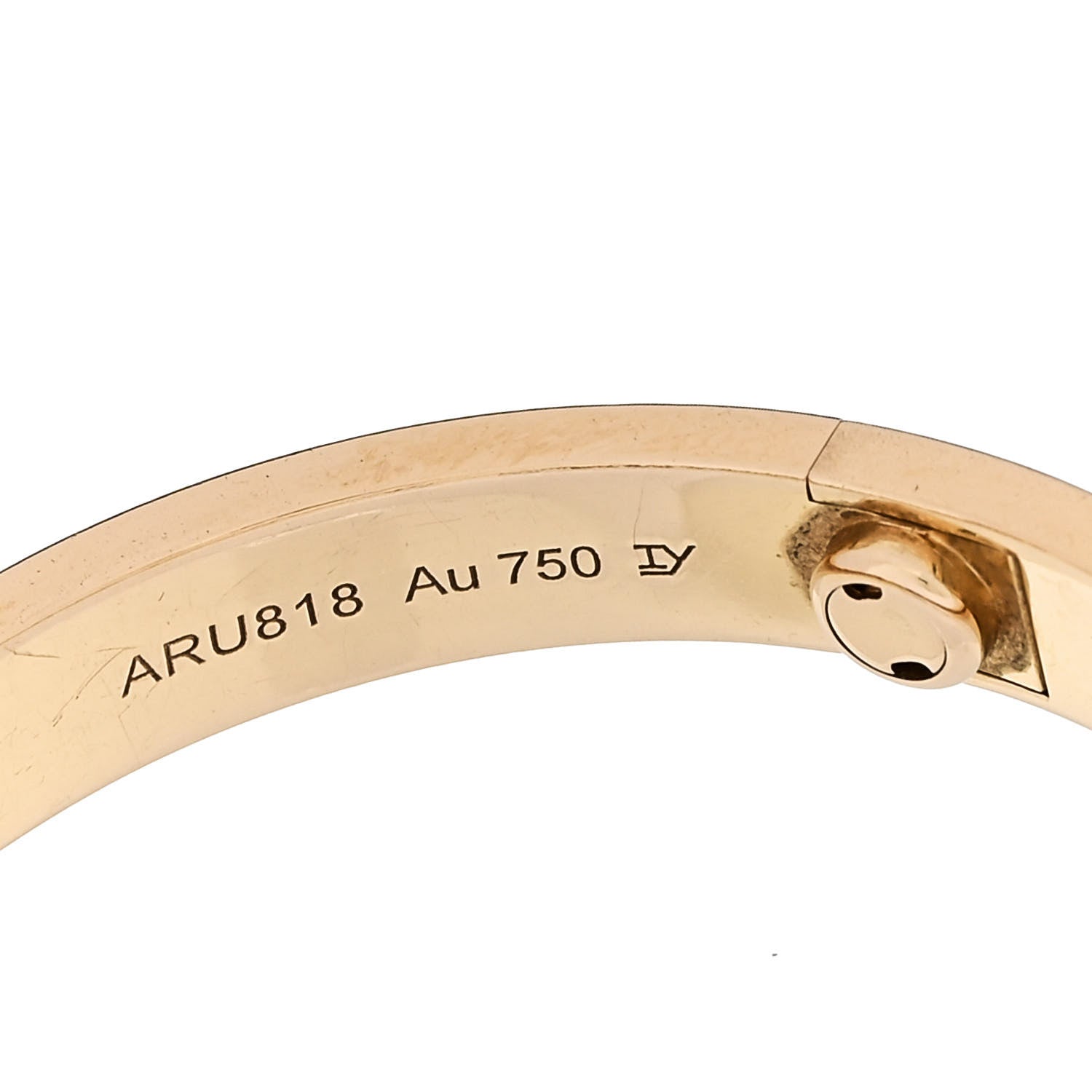 Cartier 18K Yellow Gold Love Bracelet 16 7 of 9