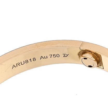 Cartier 18K Yellow Gold Love Bracelet 16 7 of 9