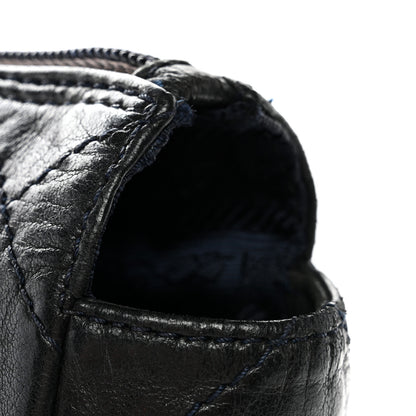 Prada Nappa Quilted Chain Shoulder Bag Navy 11 of 11