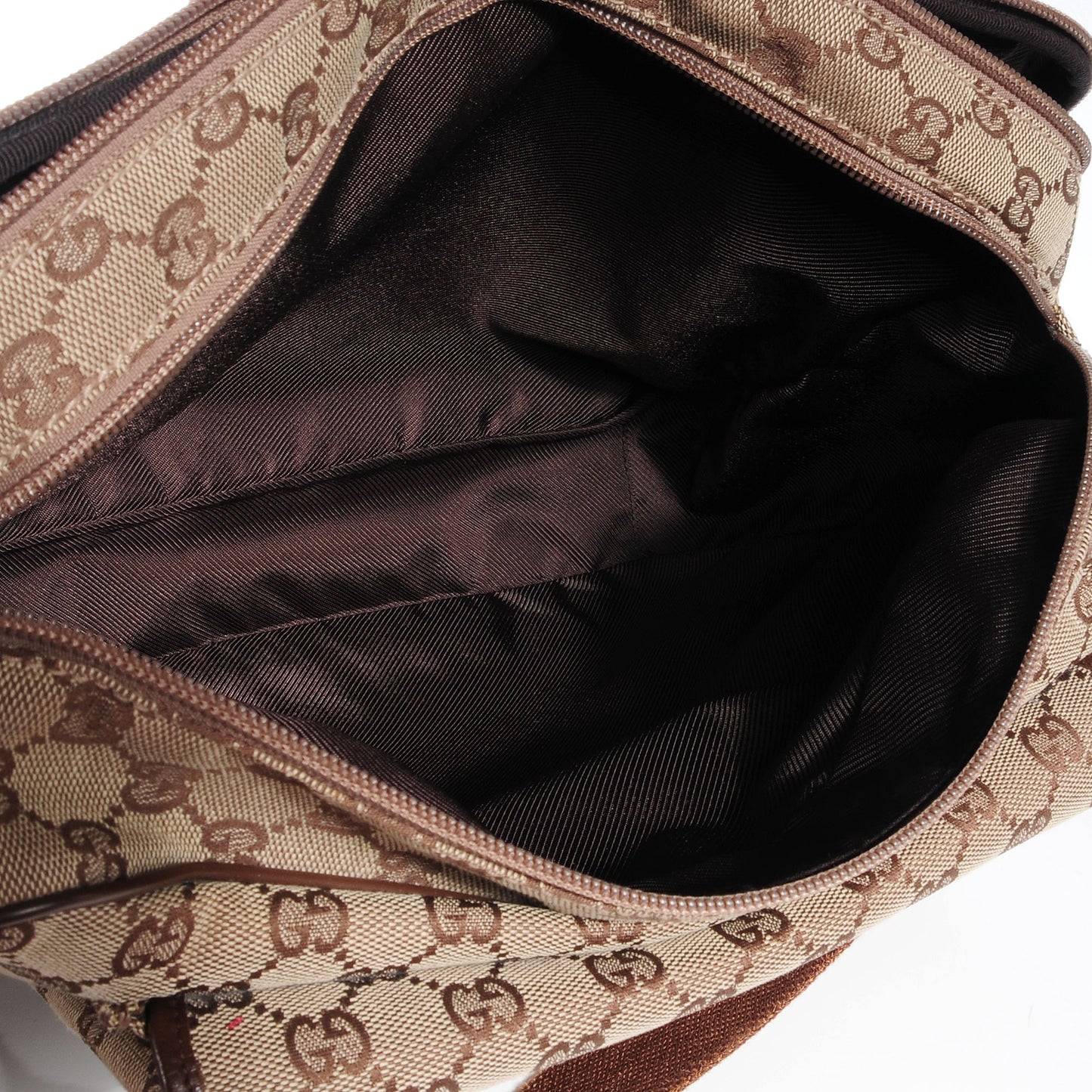 Monogram GG Flight Crossbody Bag Brown