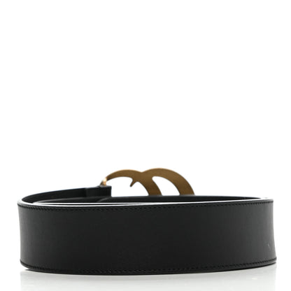 Gucci Calfskin Double G 40mm Belt 80 32 Black 2 of 8