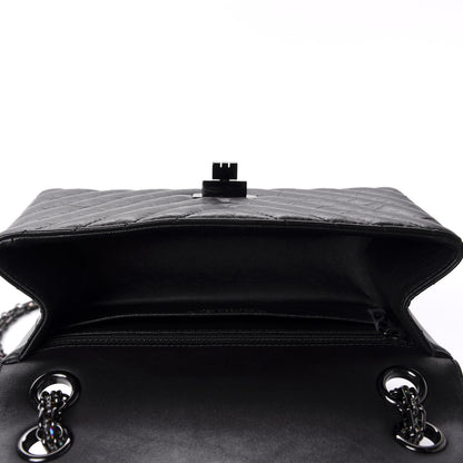 Chanel Aged Calfskin Chevron Quilted 2.55 Reissue Mini Flap So Black 5 of 10