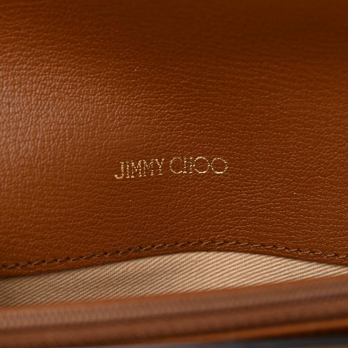 Jimmy Choo Calfskin Martina Continental Wallet Brown 7 of 12