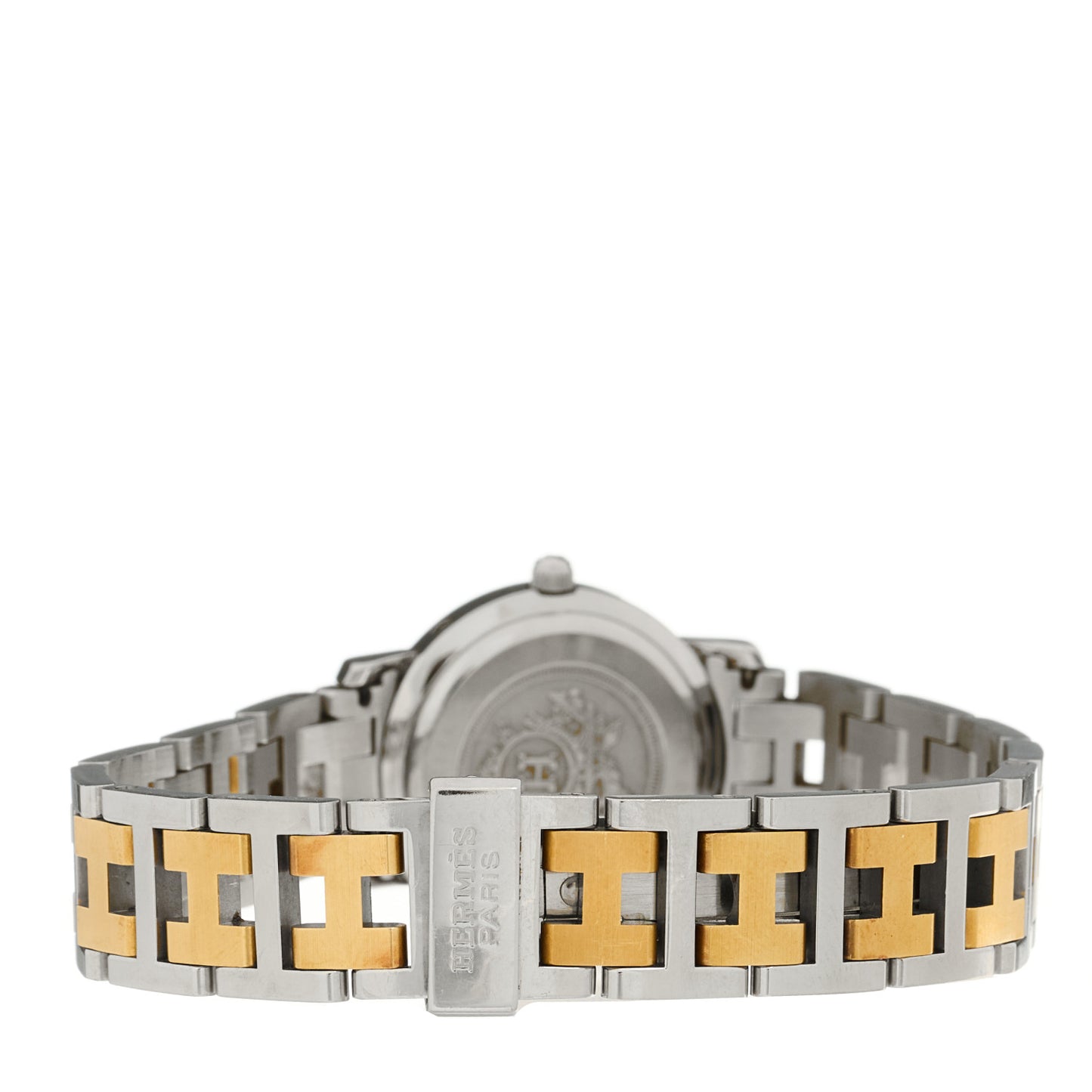 Stainless Steel 24mm Clipper Quartz Watch Gold