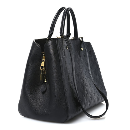 Louis Vuitton Empreinte Montaigne GM Black 3 of 12