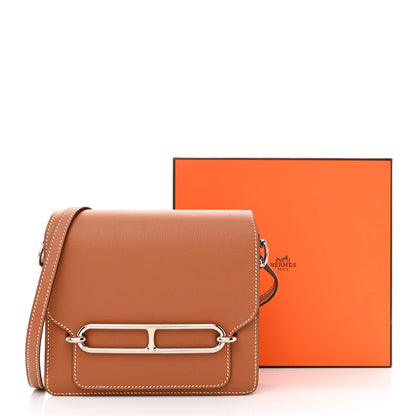 Hermes Evercolor Mini Sac Roulis Gold 11 of 11