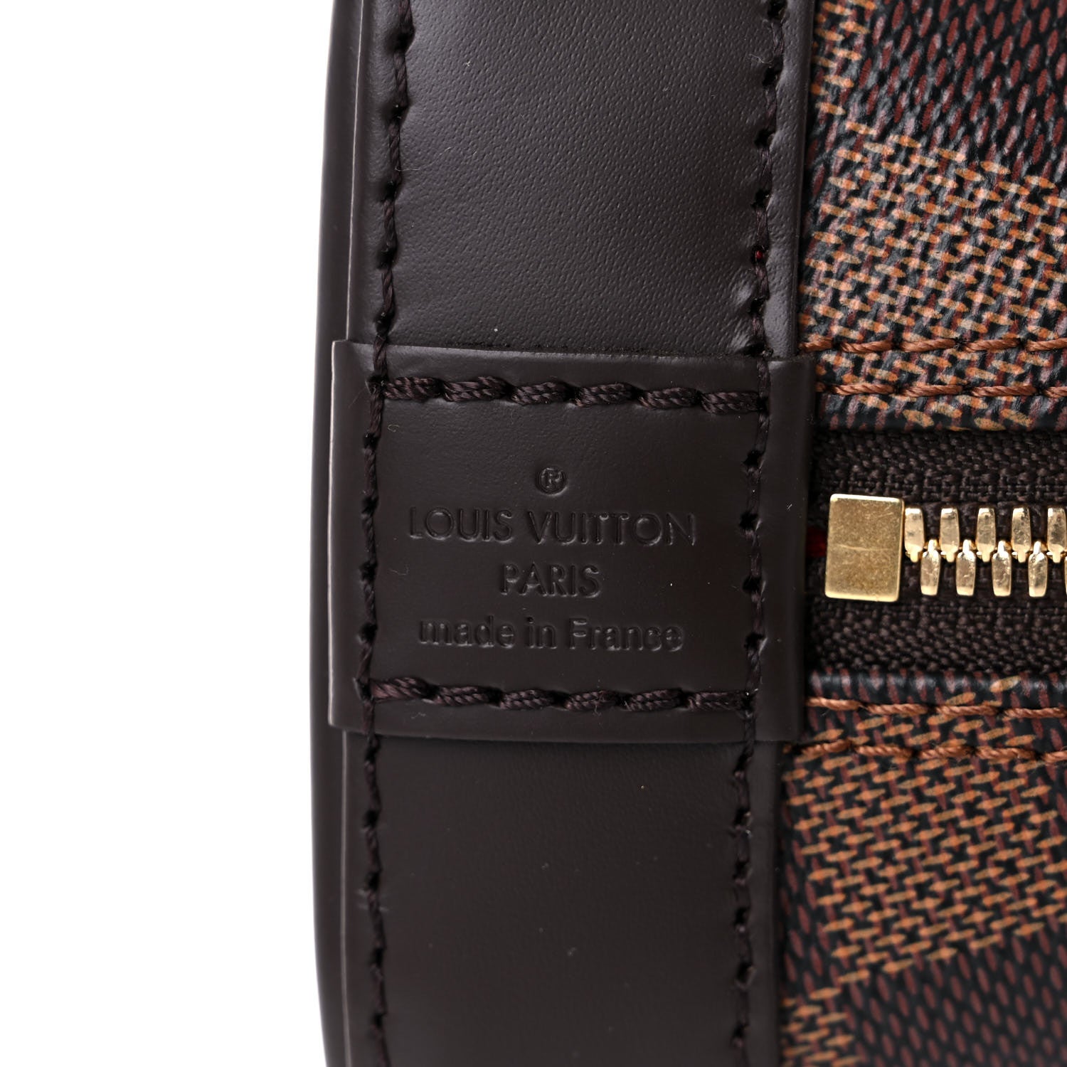 Louis Vuitton Damier Ebene Alma BB 6 of 9