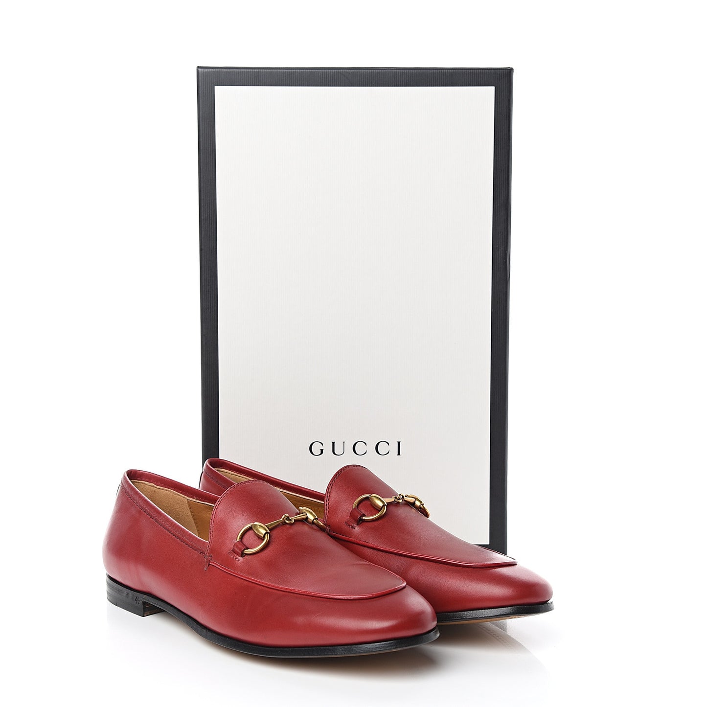Calfskin Womens Jordaan Loafers 37.5 Hibiscus Red