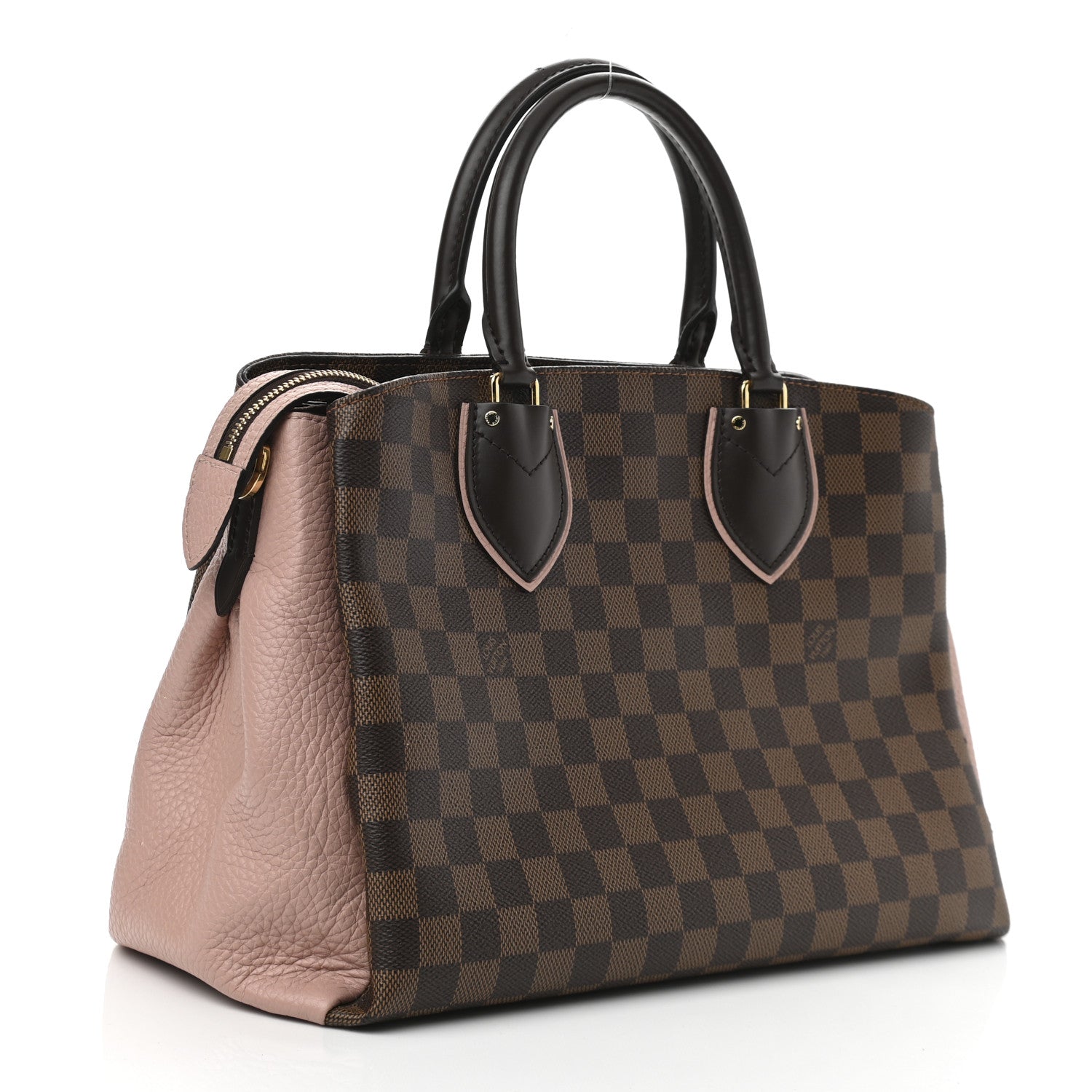 Louis Vuitton Cuir Taurillon Damier Ebene Normandy Magnolia 2 of 14