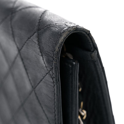 Chanel Lambskin Quilted Wallet On Chain WOC Black 14 of 28