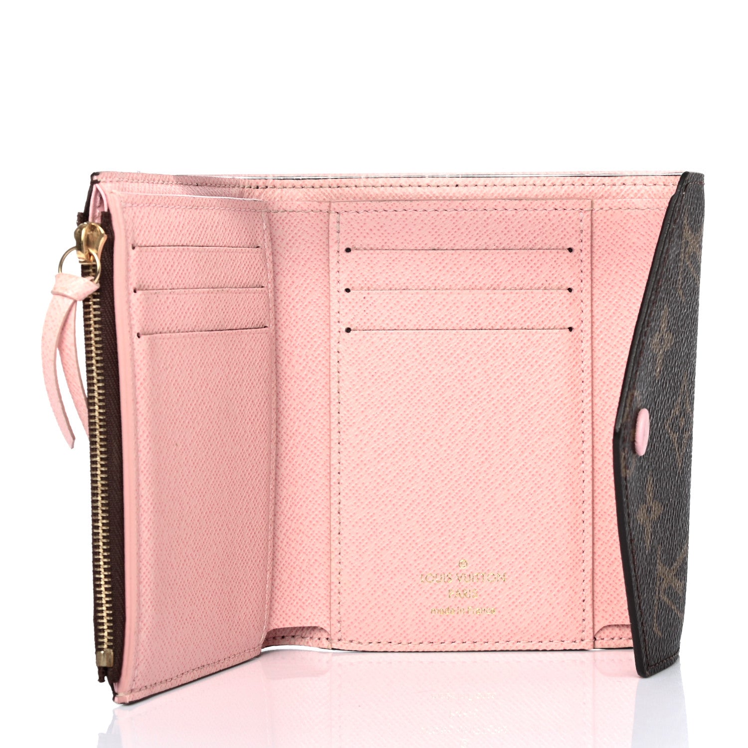 Louis Vuitton Monogram Victorine Wallet Rose Ballerine 5 of 7