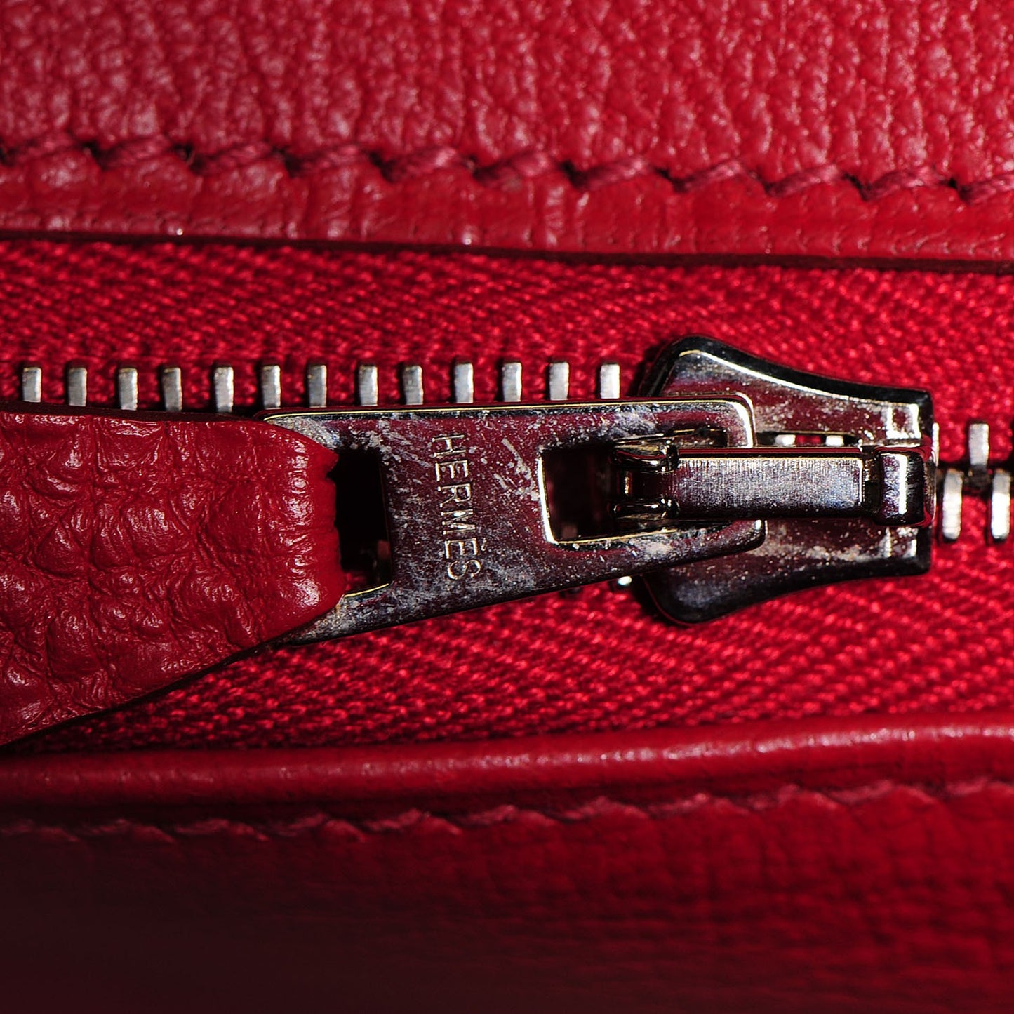 Togo Birkin 30 Rouge Garance