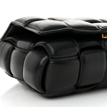 Bottega Veneta Nappa Maxi Intreccio Padded Cassette Crossbody Bag Black 9 of 14