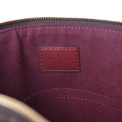 Louis Vuitton Monogram Flower Zipped Tote MM Bordeaux 5 of 8