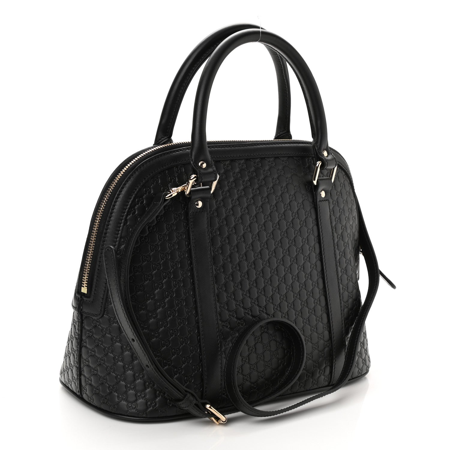 Gucci Microguccissima Medium Dome Bag Black 3 of 10