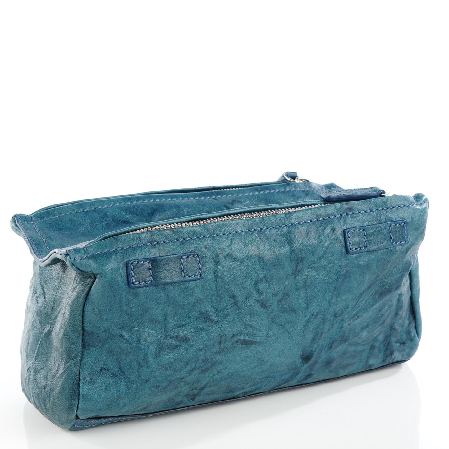 Tumbled Sheepskin Mini Pandora Mineral Blue