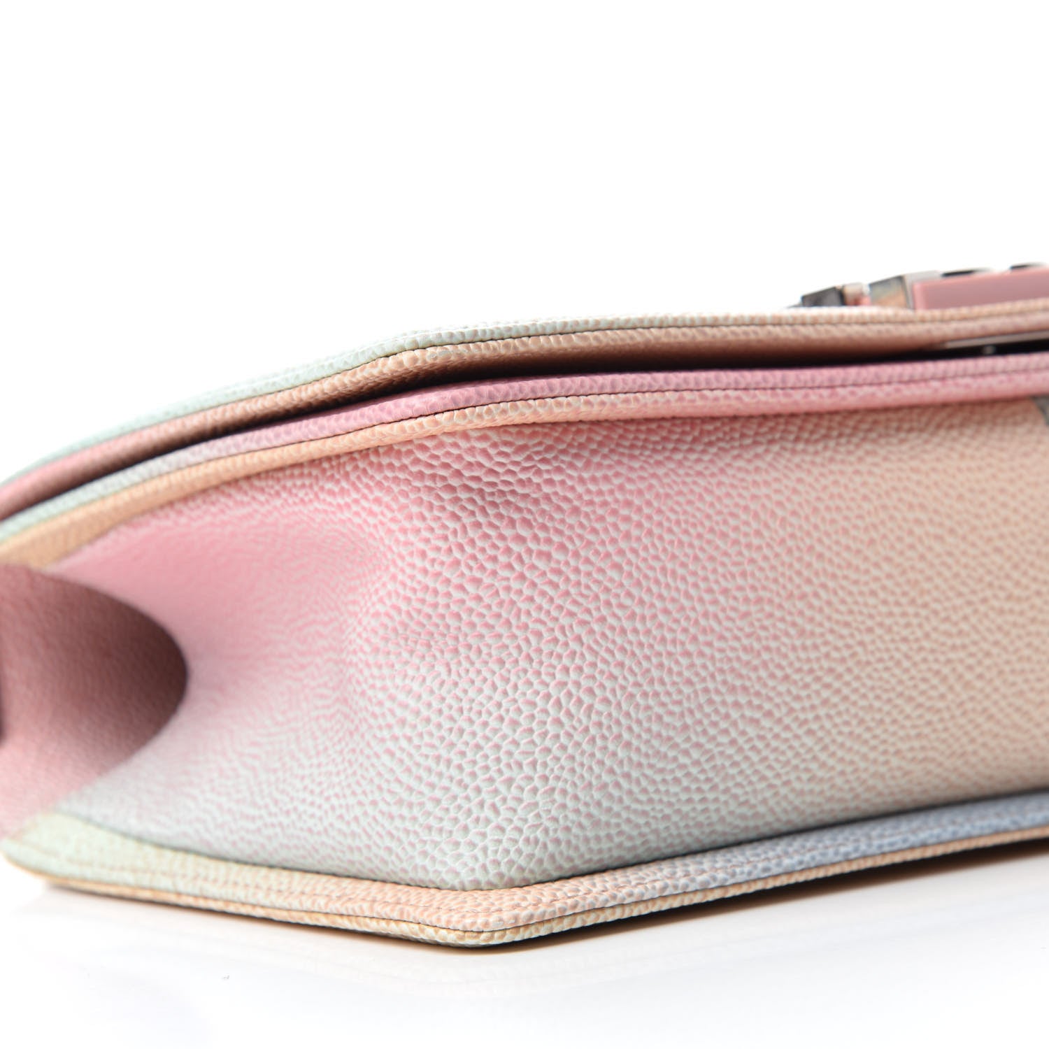 Chanel Caviar Quilted Medium Rainbow Boy Flap Multicolor 6 of 11