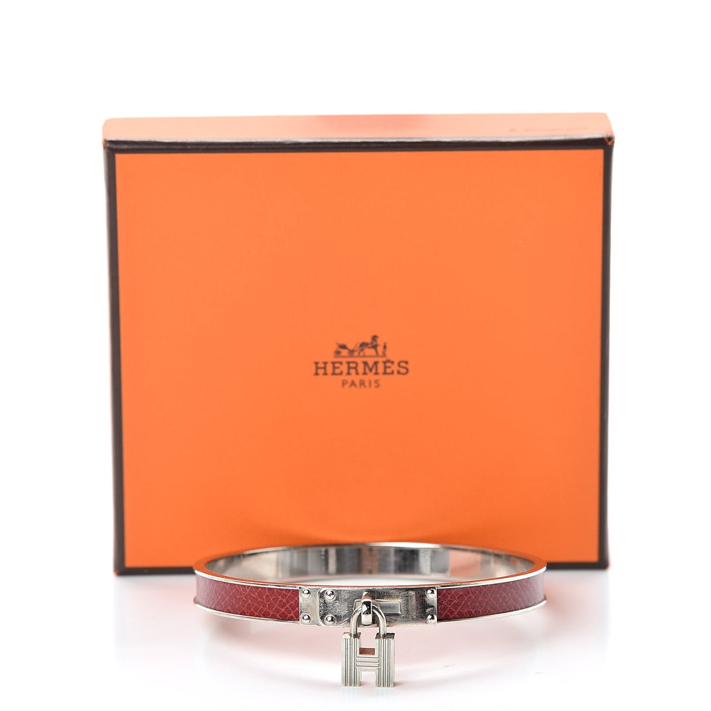 Courchevel Kelly H Cadena Bracelet Rouge