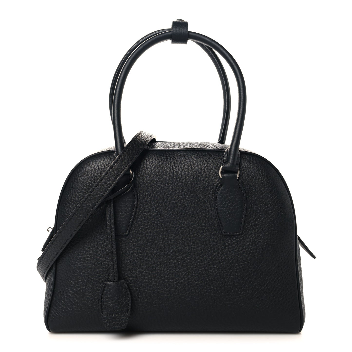 Matte Grained Calfskin India 10 Black