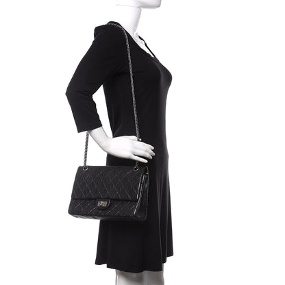 Chanel Aged Calfskin Quilted 2.55 Reissue 226 Flap Black 2 of 10