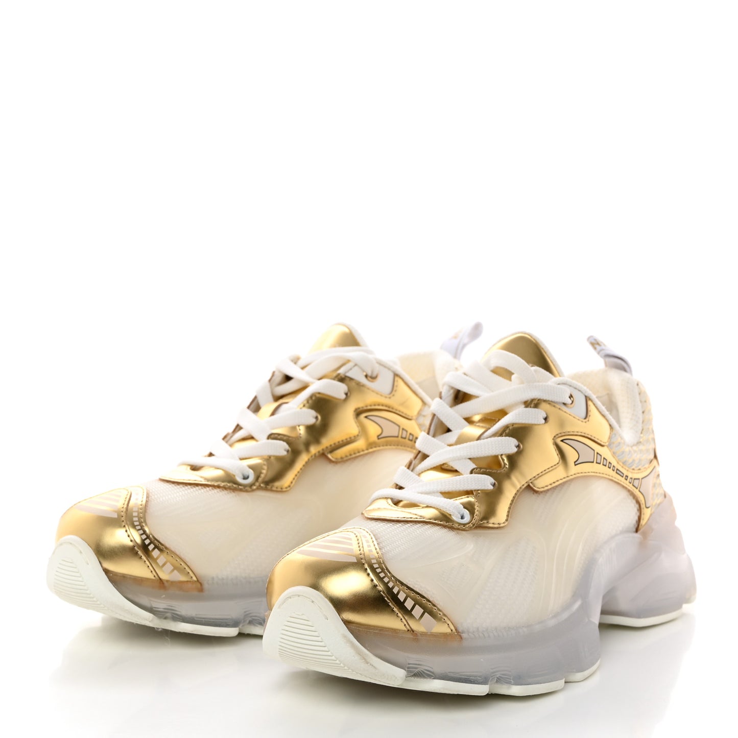 Matte Technical Fabric Mesh Dior Vibe Sneakers 41 White Gold