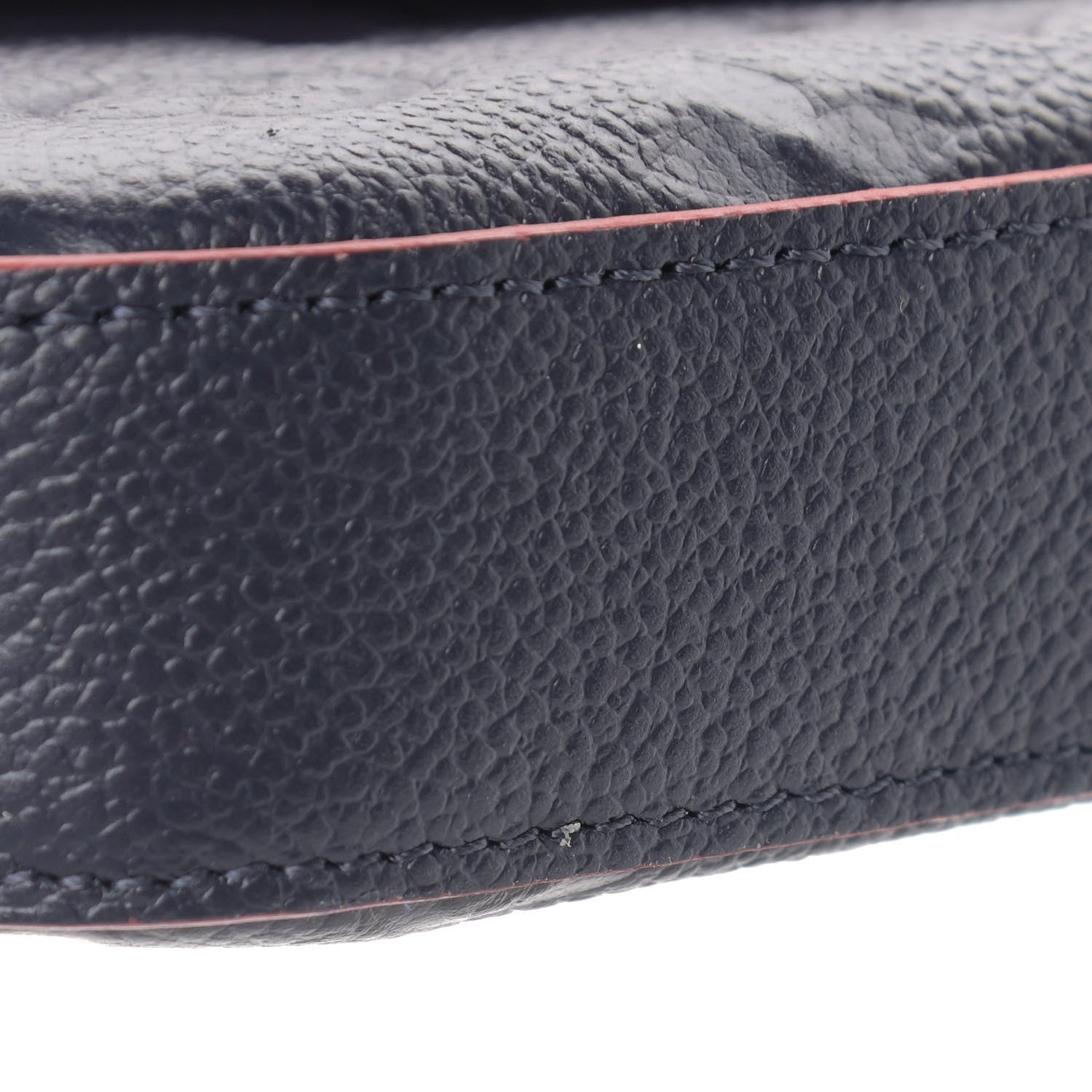 Louis Vuitton Empreinte Pochette Felicie Chain Wallet Marine Rouge 8 of 14
