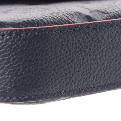 Louis Vuitton Empreinte Pochette Felicie Chain Wallet Marine Rouge 8 of 14