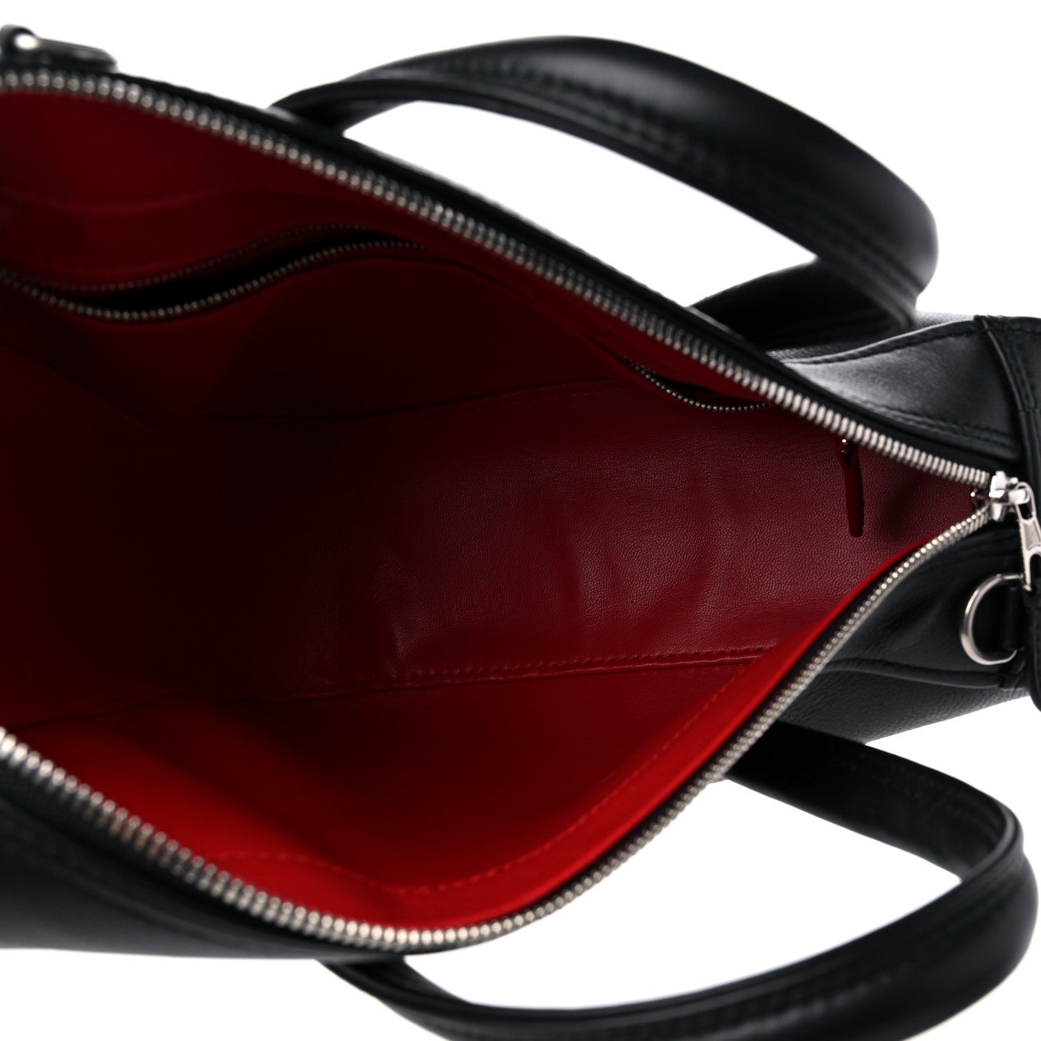 Balenciaga Calfskin S Triangle Duffle Black 5 of 9