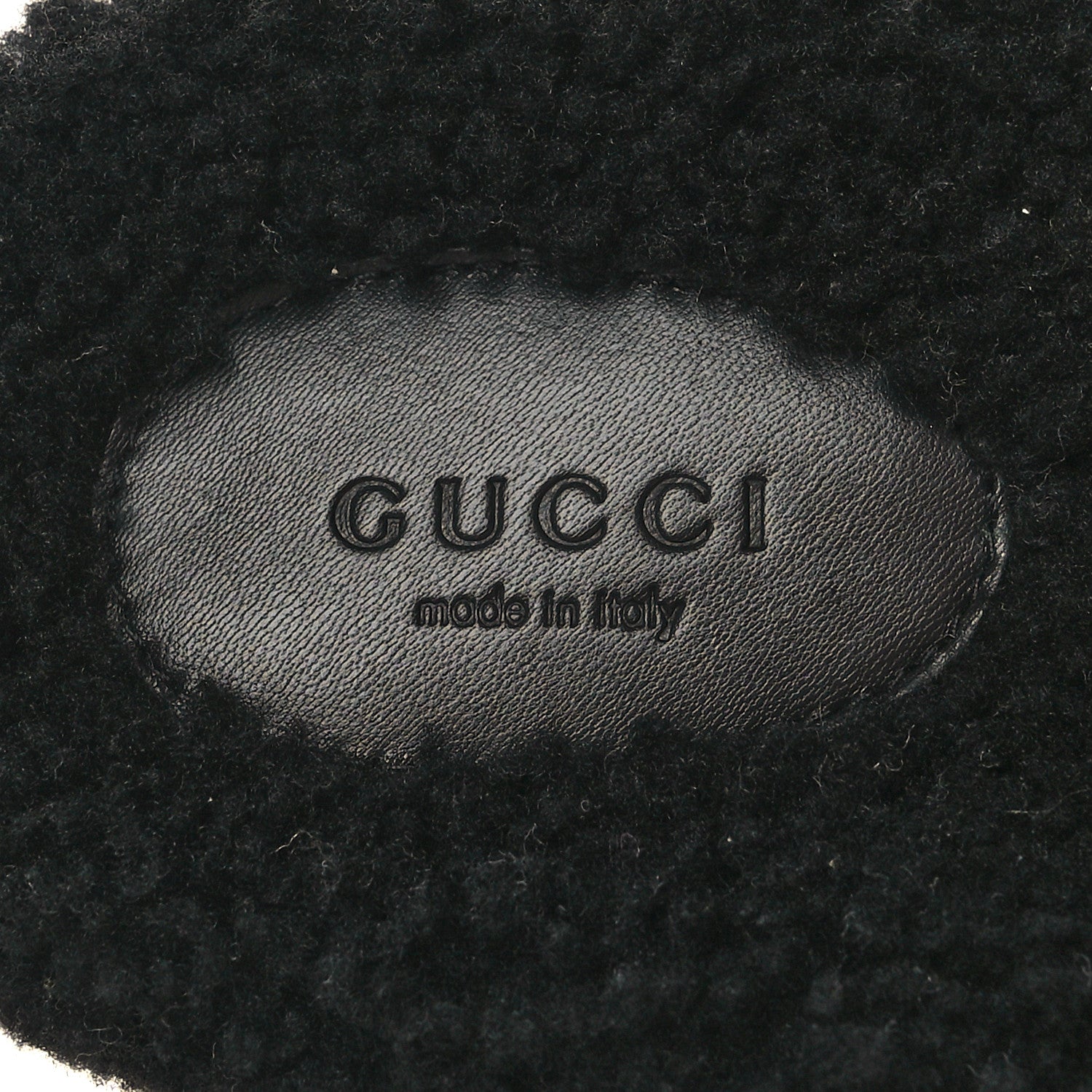 Gucci Merino Interlocking G Slide Sandals 40 Butterscotch Black 8 of 8