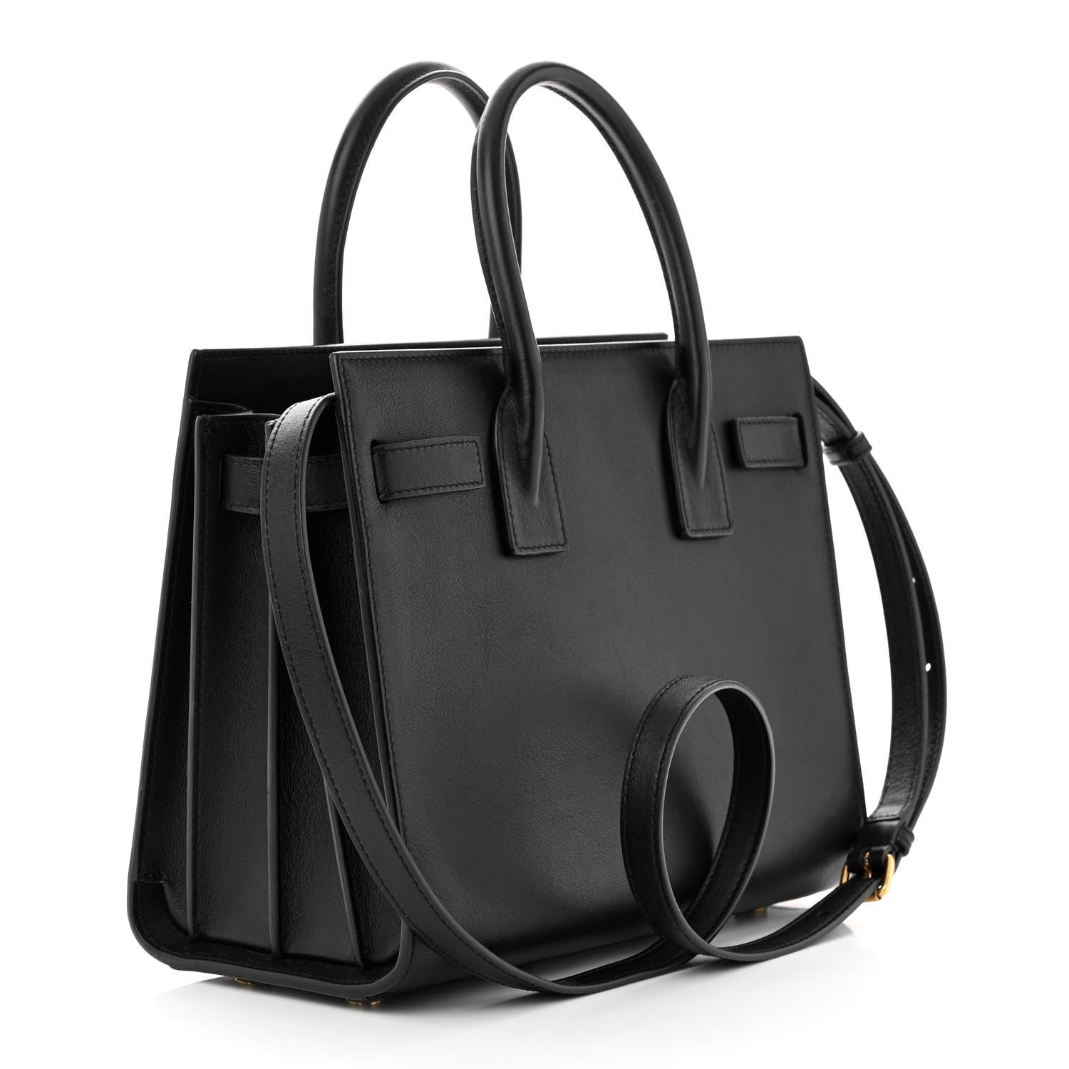 Saint Laurent Calfskin Baby Sac De Jour Black 3 of 10