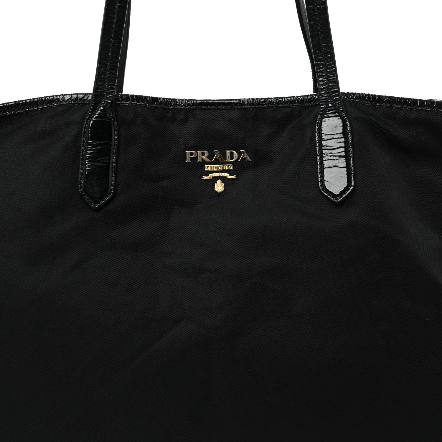 Prada Tessuto Nylon Tote Black 7 of 12