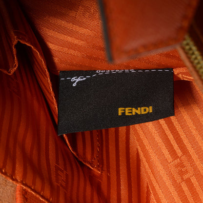 Fendi Vitello Elite Regular 2Jours Tote Arancio 11 of 12