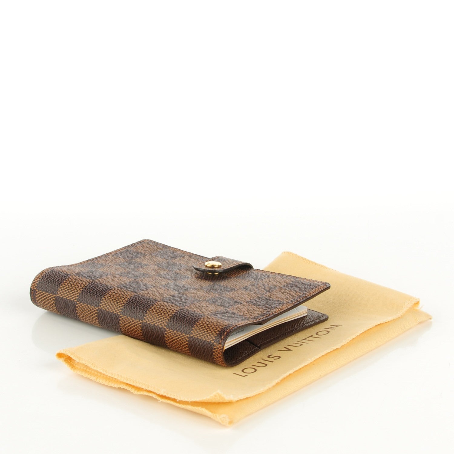 Louis Vuitton Damier Ebene Small Ring Agenda Cover 4 of 7