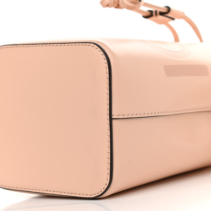 Fendi Vitello King F is Fendi Logo Embossed Mini Mon Tresor Bucket Bag Light Rose 9 of 10
