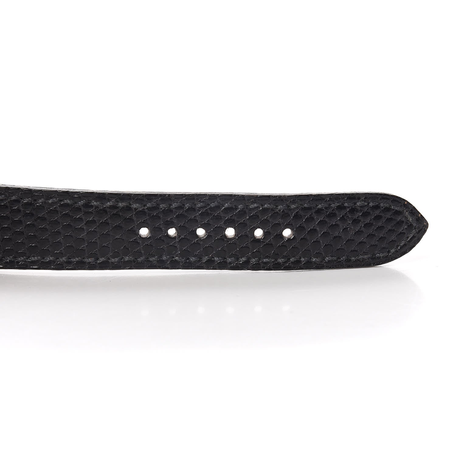 Hermes Lizard 16mm Watch Strap Graphite 4 of 7