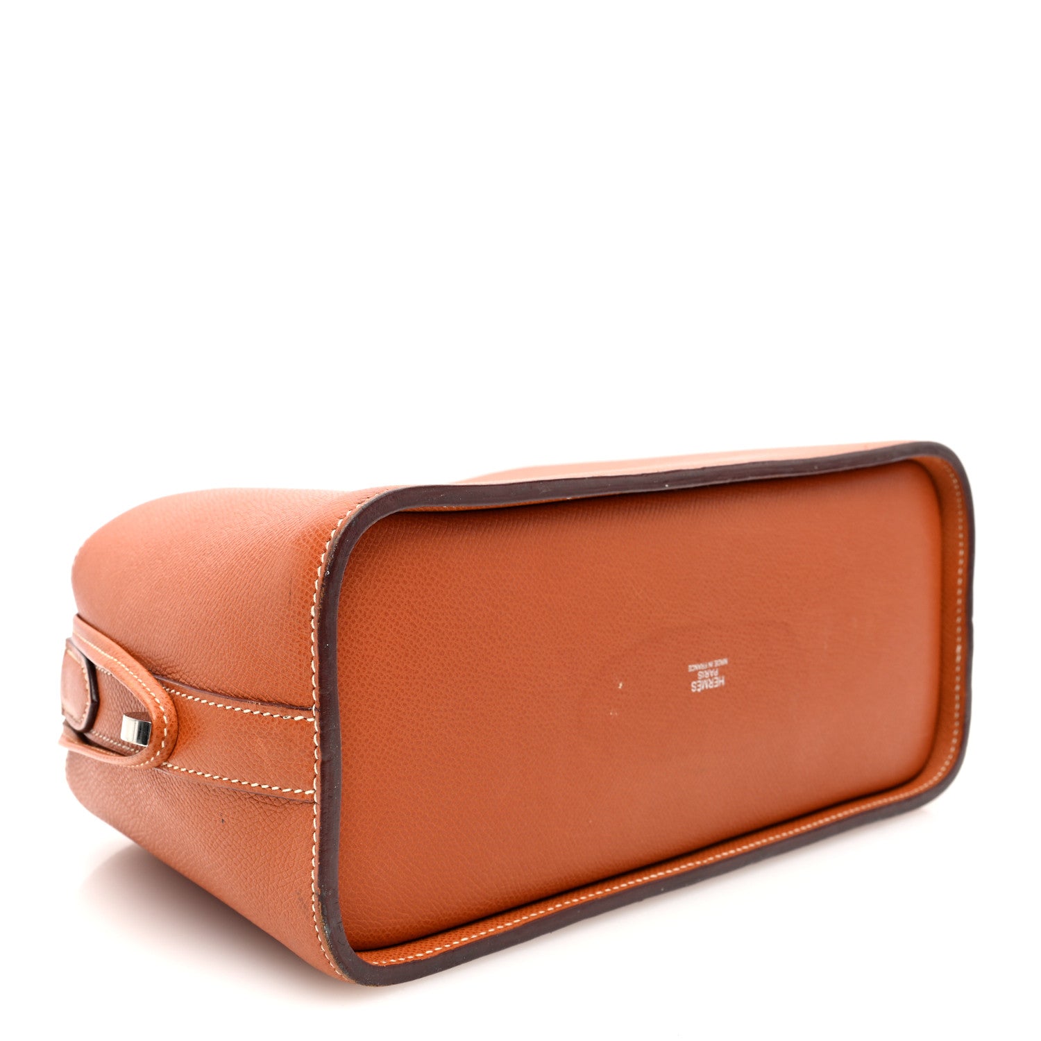 Hermes Courchevel Sac De Paris Gold 4 of 13