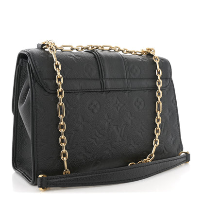 Louis Vuitton Empreinte Saint Sulpice PM Black 2 of 10