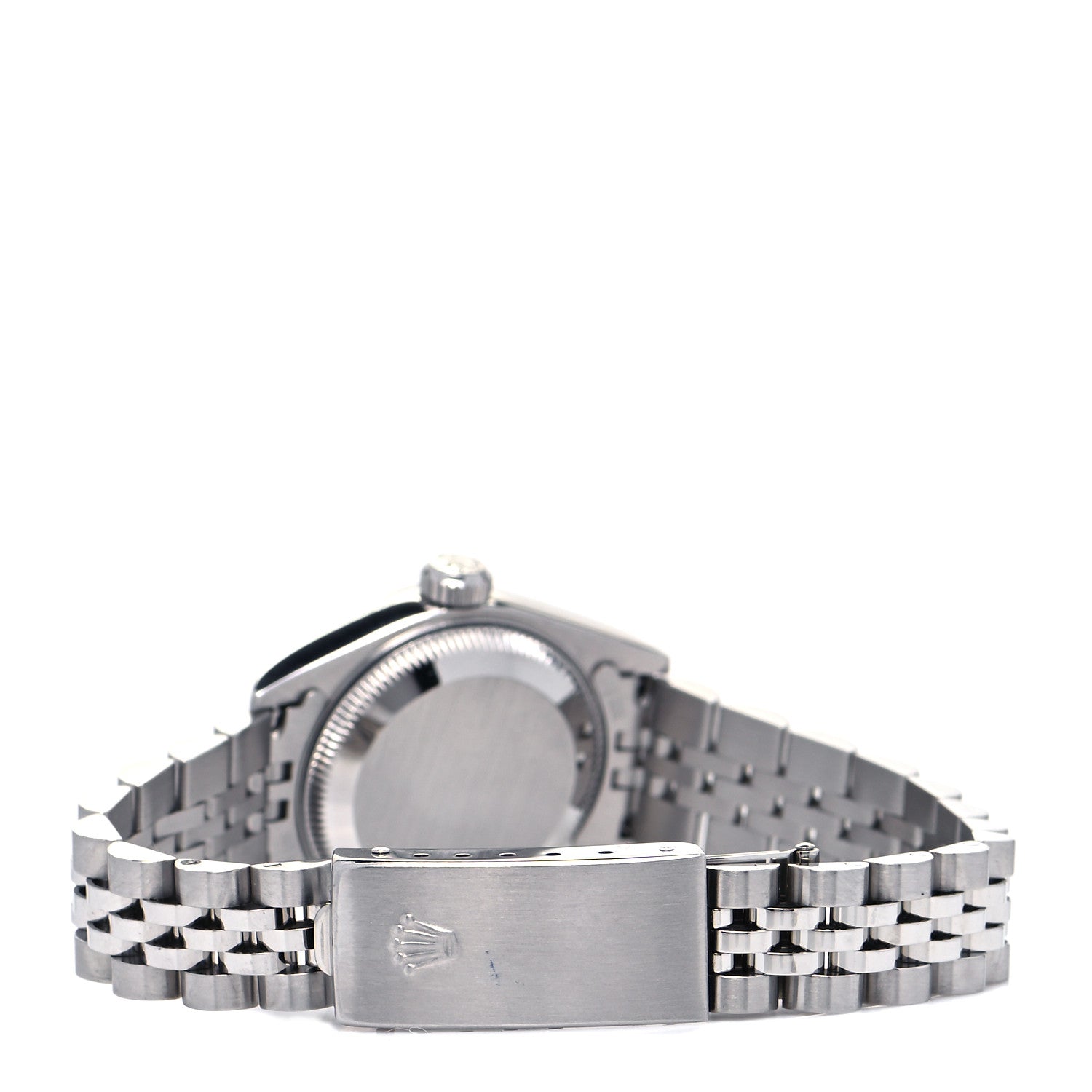 Rolex Stainless Steel 18K White Gold Diamond Mother of Pearl 26mm Oyster Perpetual Datejust Watch 79174 3 of 4