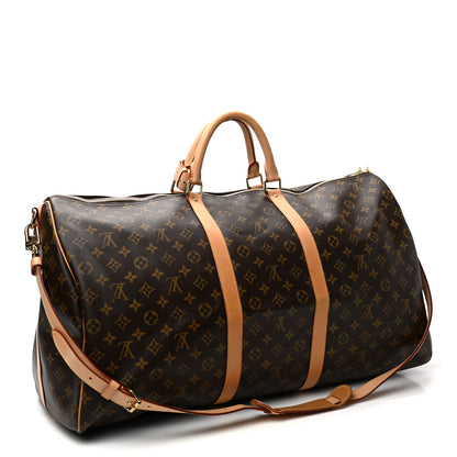 Louis Vuitton Monogram Keepall Bandouliere 60 3 of 13